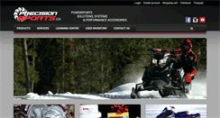 Desktop Screenshot of precisionsports.ca